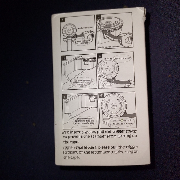 Mini Portable Manual Label Maker DIY 3D Embossing Label Writer/Printer [C101] - Picture 10 of 16